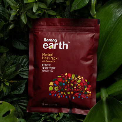 Aarong Earth Herbal Hair Pack With Sesame Oil (100gm)