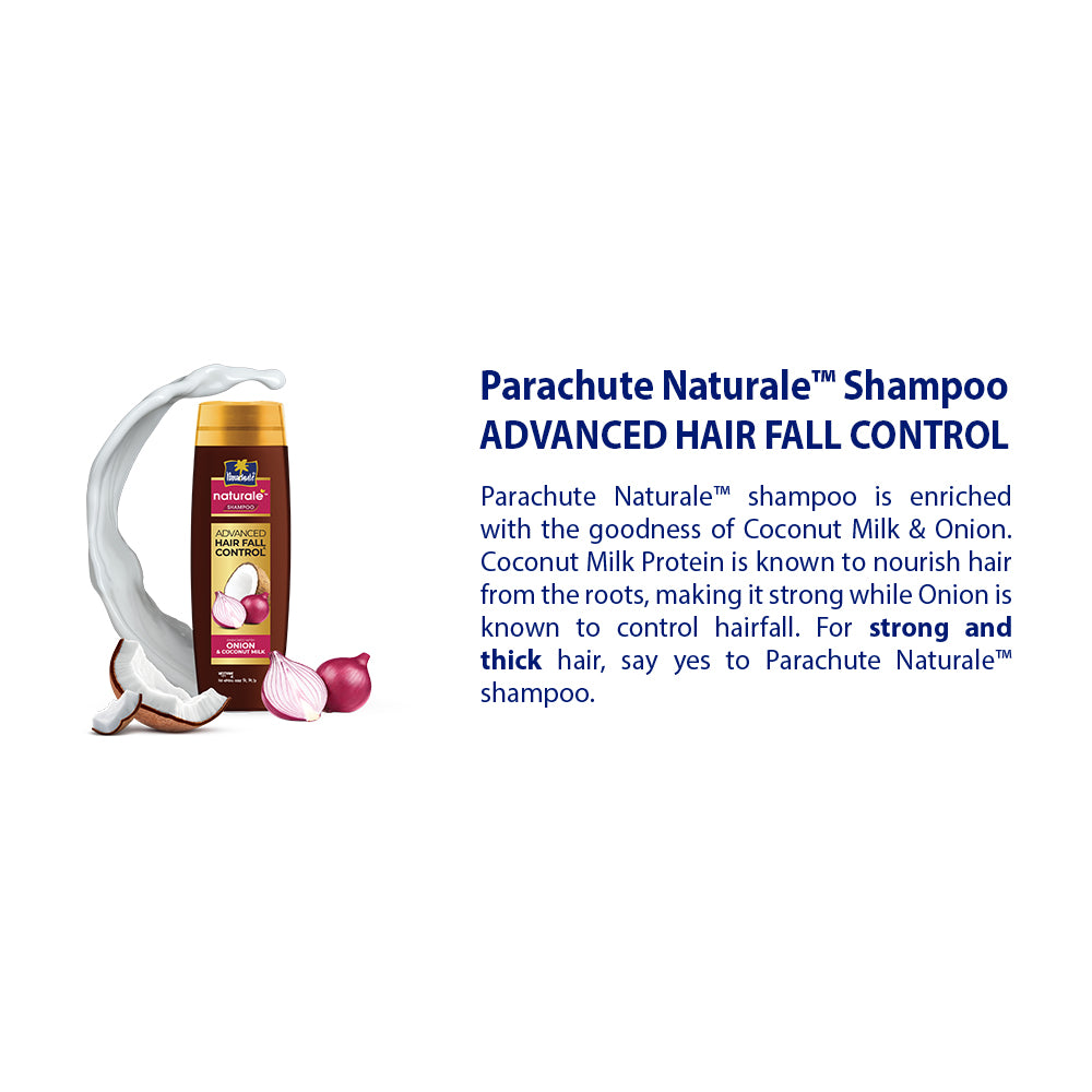 Parachute Naturale Advanced Hair Fall Control Shampoo