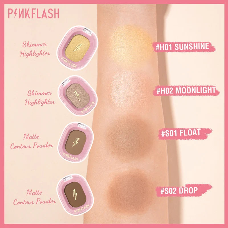 F02 - PINKFLASH All Over Face Contour (1.7g) - S01 Float