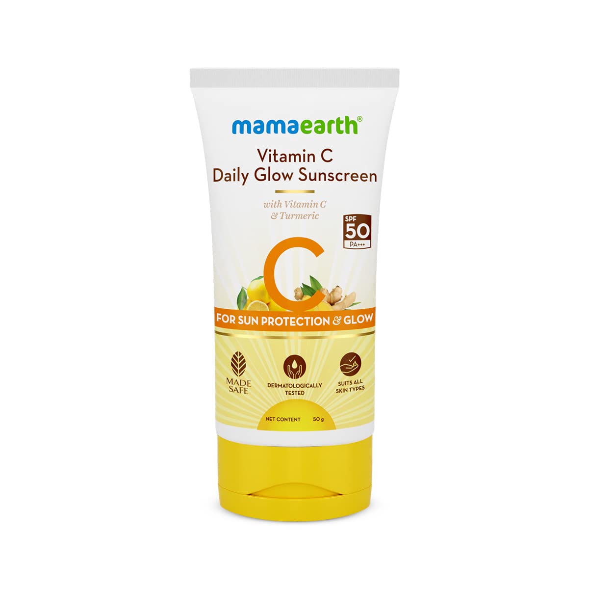 Mamaearth Vitamin C Daily Glow Sunscreen (50gm) OHSOGO