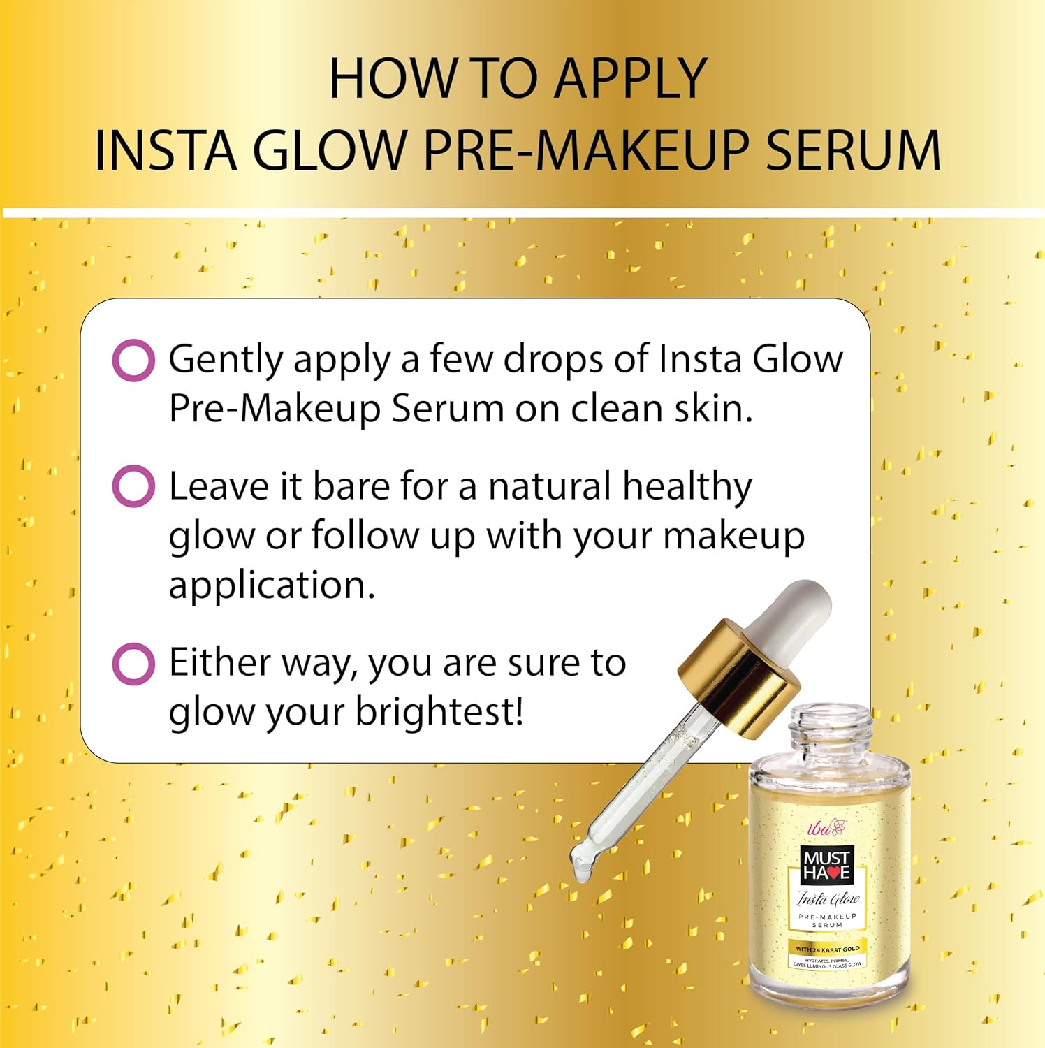 Iba Must Have Insta Glow Pre-Makeup Serum (30ml)