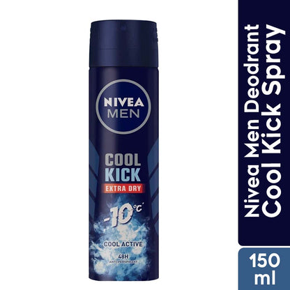 Nivea Men Deodrant Cool Kick Spray (150ml)