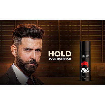Beardo Strong Hold Hair Spray For Men (192ml)