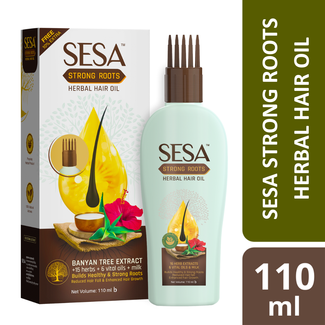 SESA Strong Roots Herbal Hair Oil (110ml)
