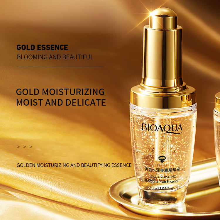 BIOAQUA Gold Hydrating Beautiful Skin Essence Serum (30ml)