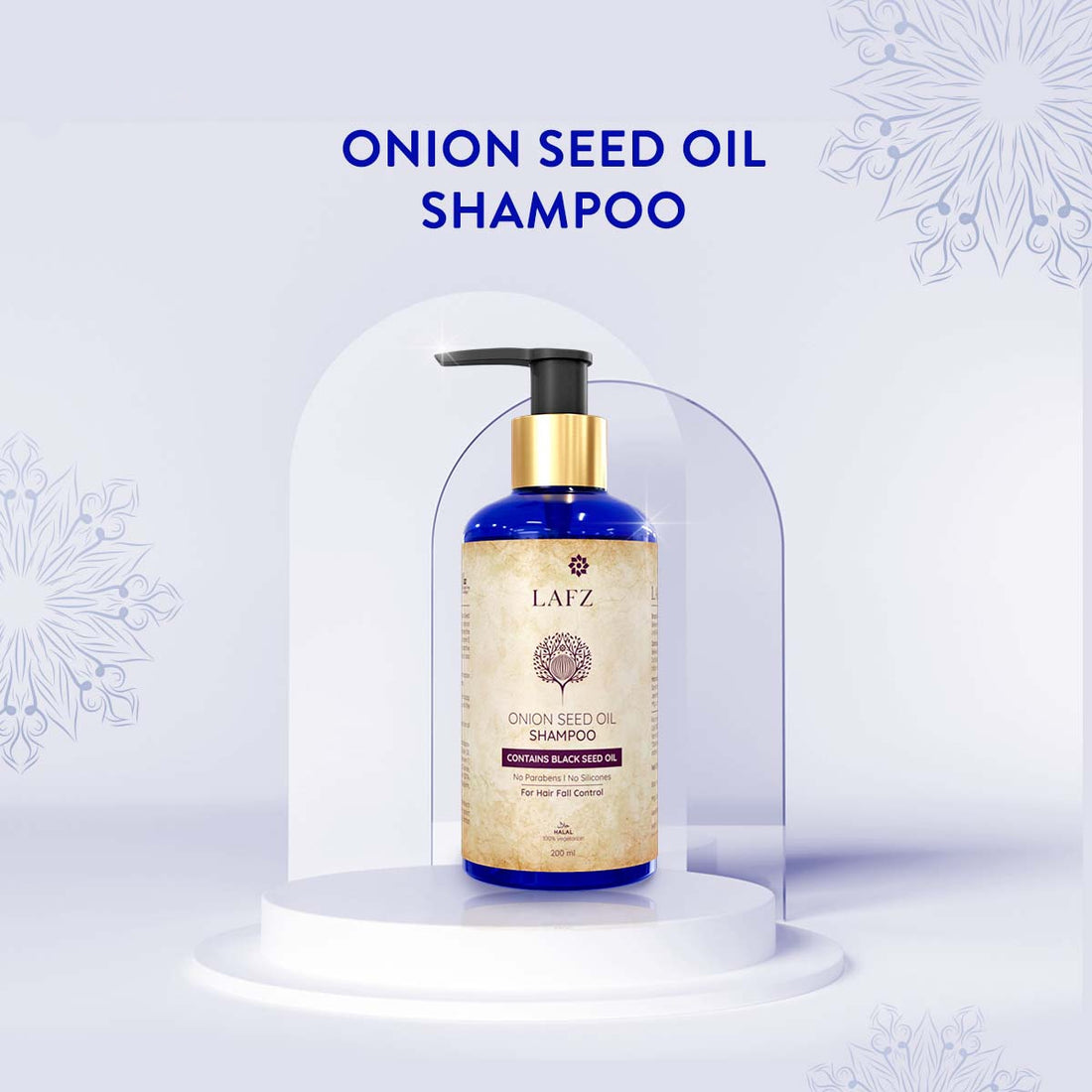Lafz Onion Seed Oil Shampoo (200ml)