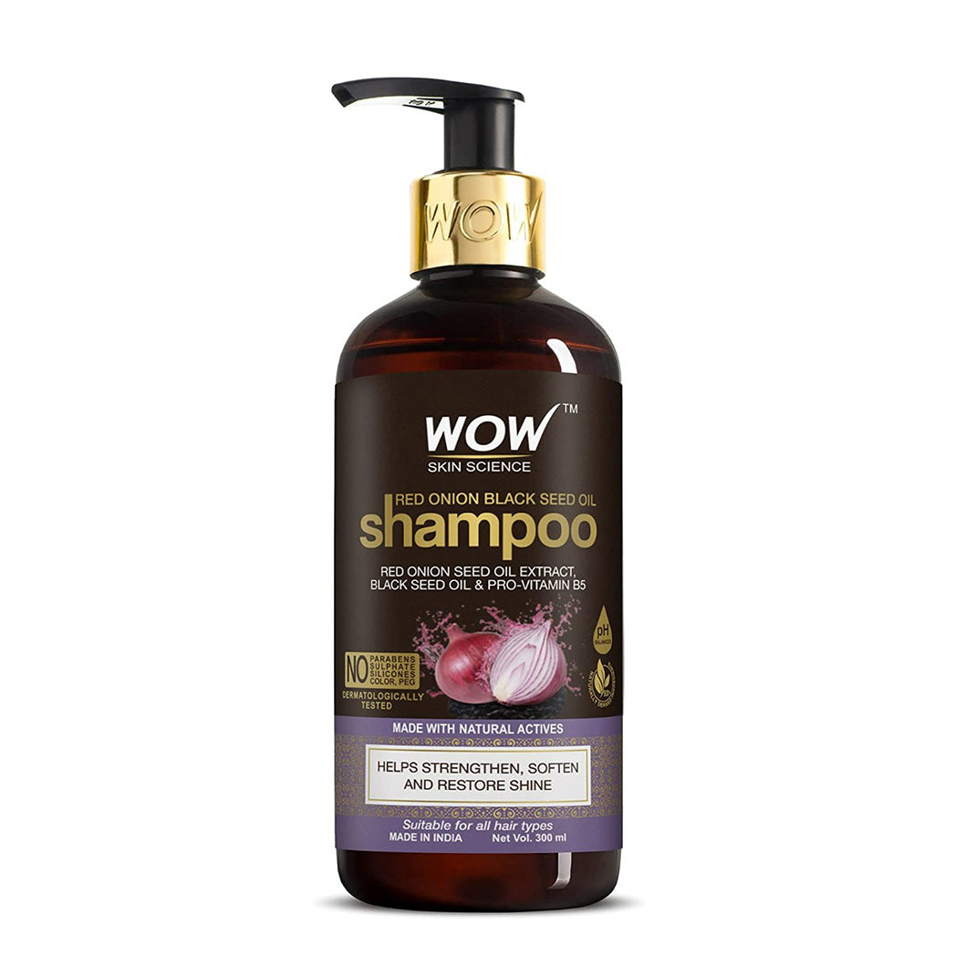 Wow Skin Science Onion Red Seed Oil Shampoo