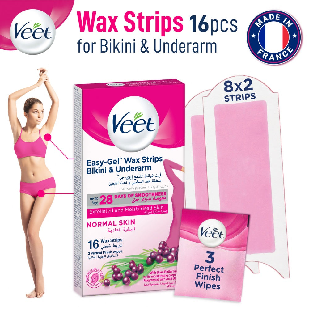 How to wax your bikini area with veet wax strips Outlet