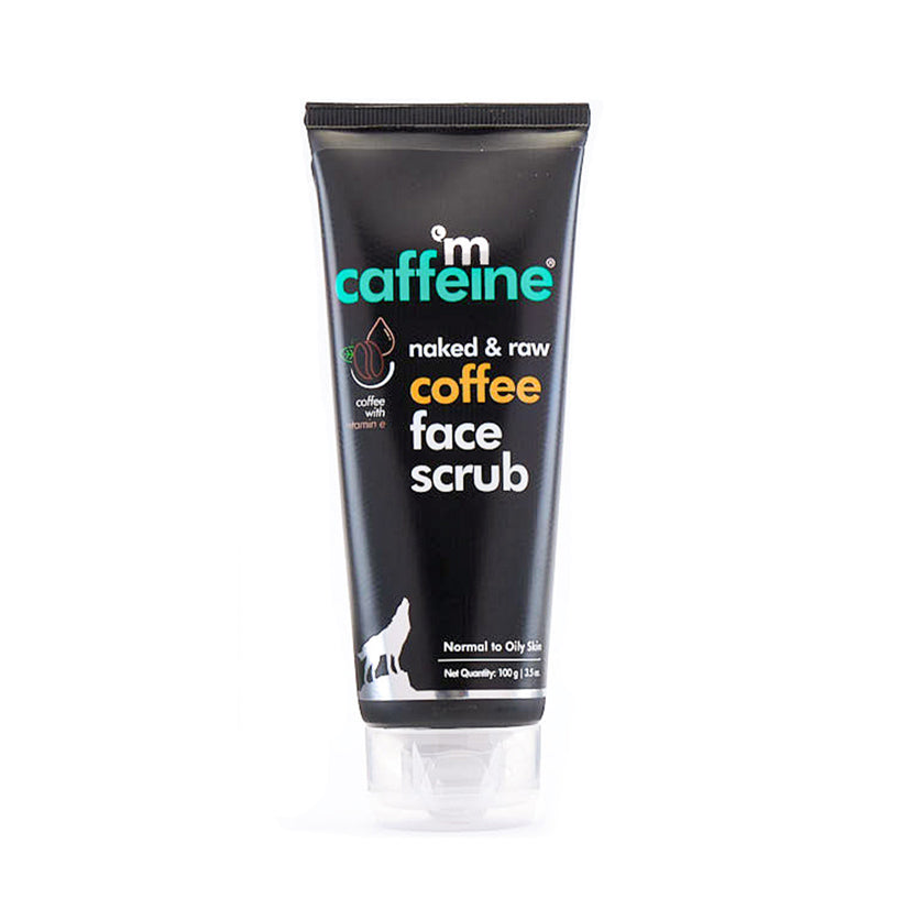 mCaffeine Naked and Raw Coffee Face Scrub (100gm)