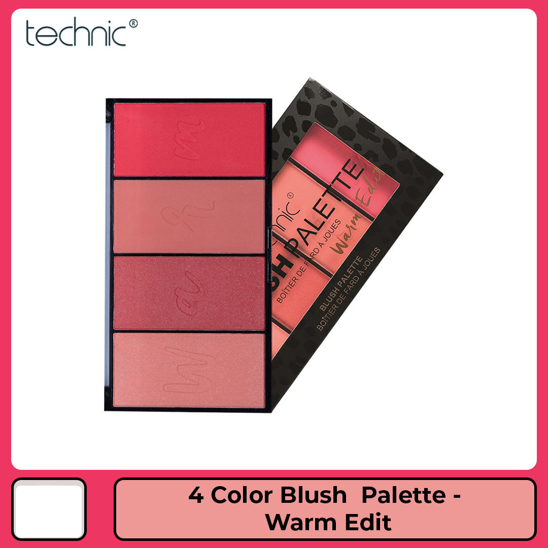 Technic Blush Palette Warm Edit (20gm)