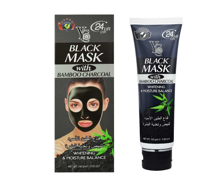 YC Black Mask and Bamboo Charcoal (100ml)