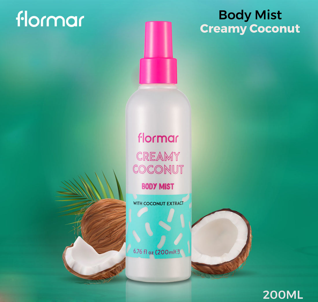 Flormar Body Mist Creamy Coconut (200ml)