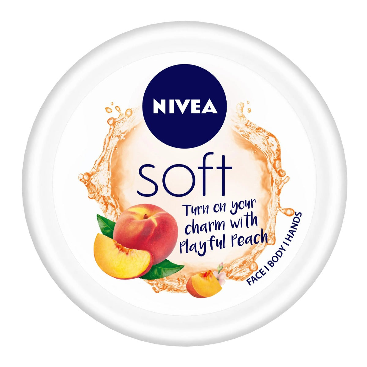 Nivea Soft Light Playful Peach Moisturizing Cream