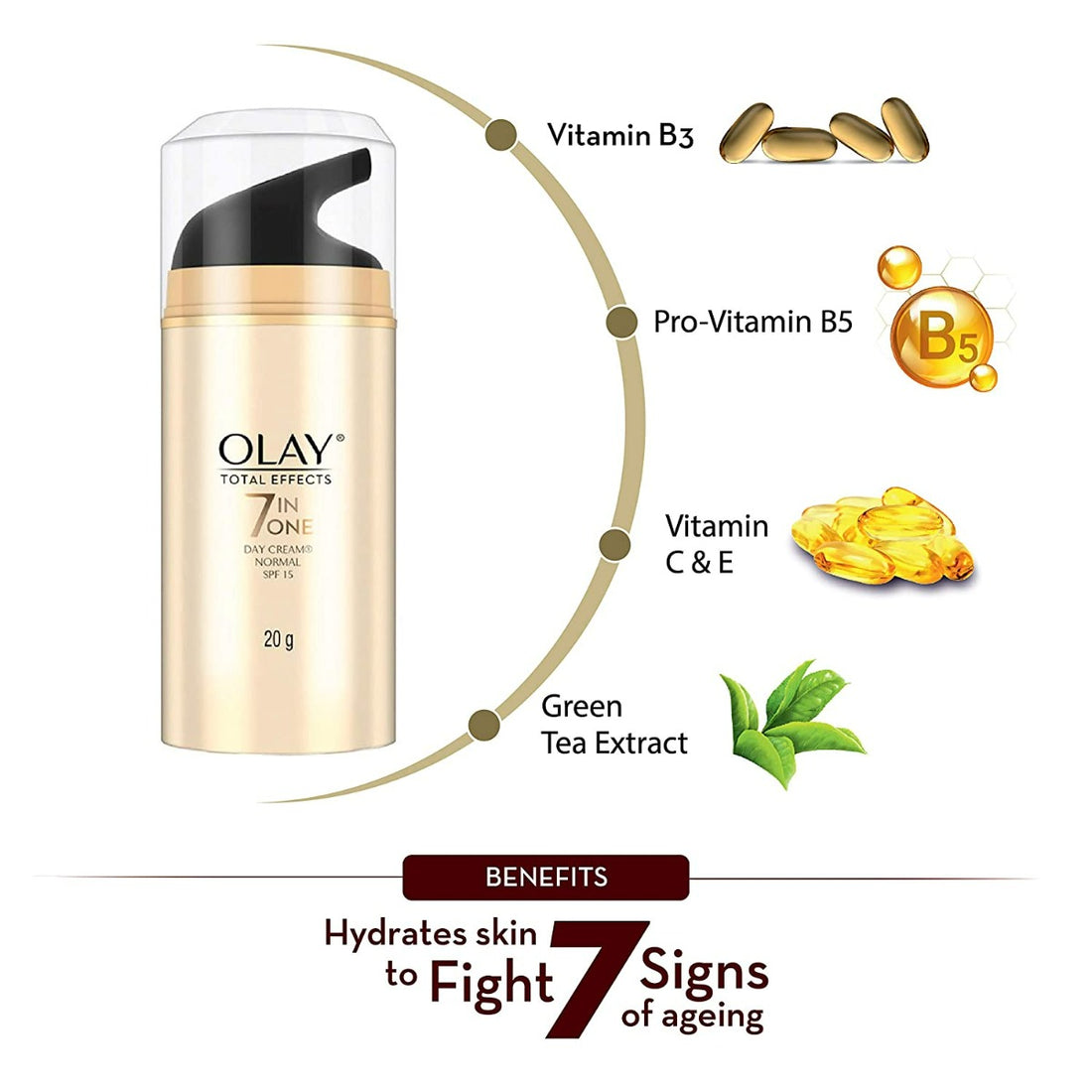 Olay Total Effects 7 in 1 Day Cream Normal (20gm)