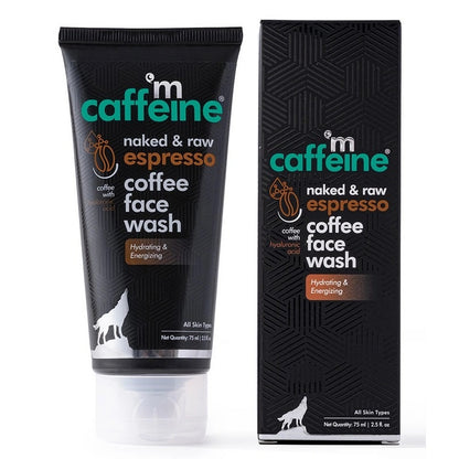mCaffeine Naked and Raw Espresso Coffee Face Wash (75ml)