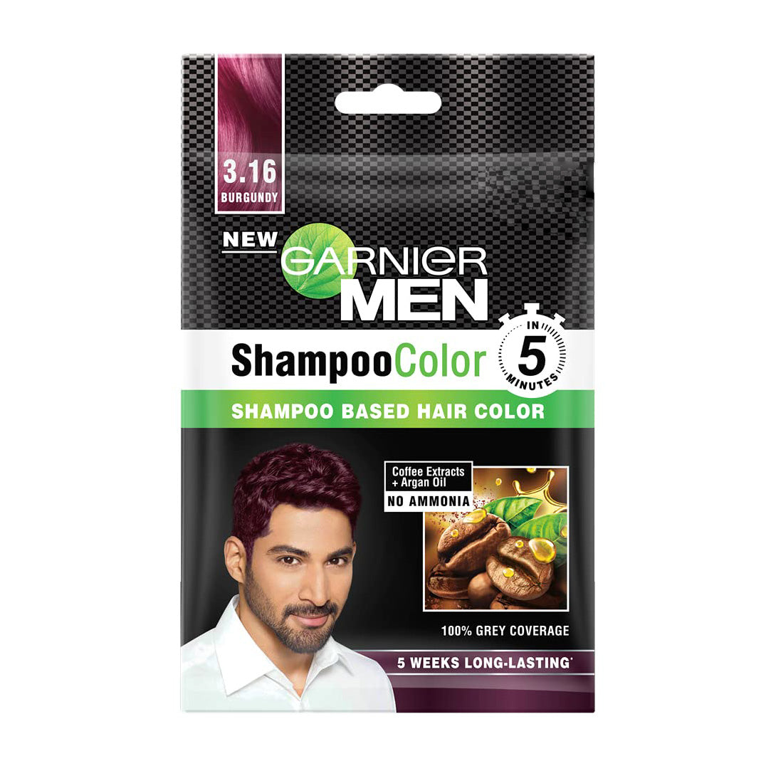 Garnier Men Shampoo Hair Color Shade (10ml)