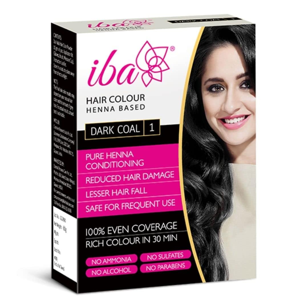 Iba Care Hair Colour (70gm) - Dark Coal