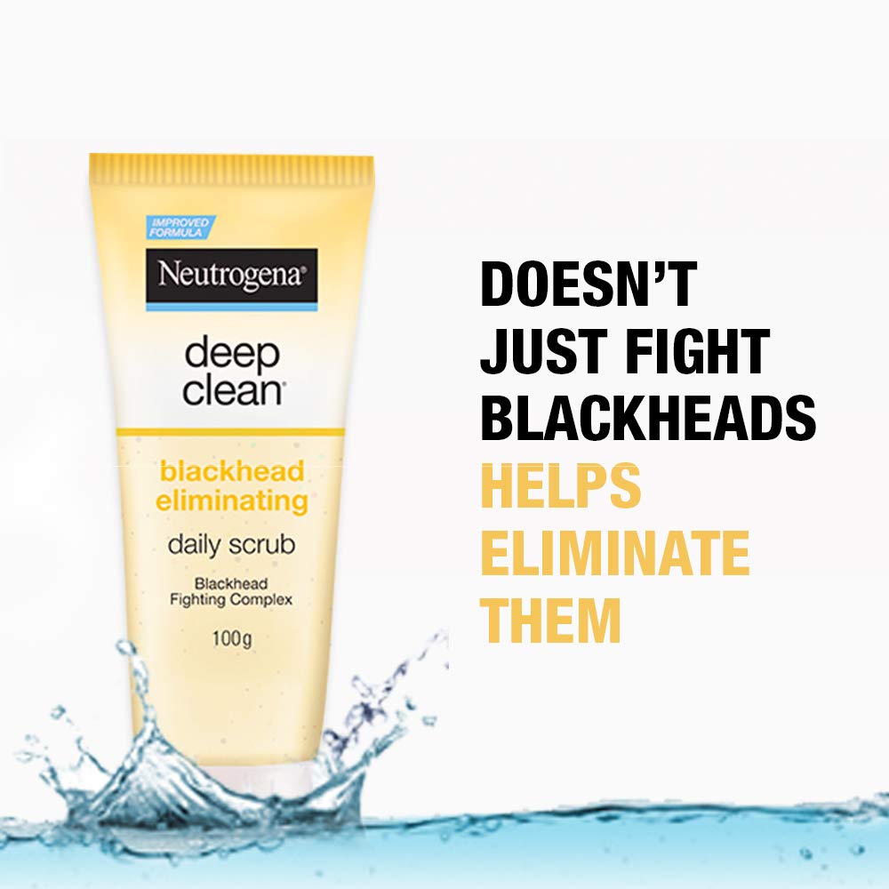 Neutrogena Deep Clean Scrub Blackhead Eliminating Daily Scrub