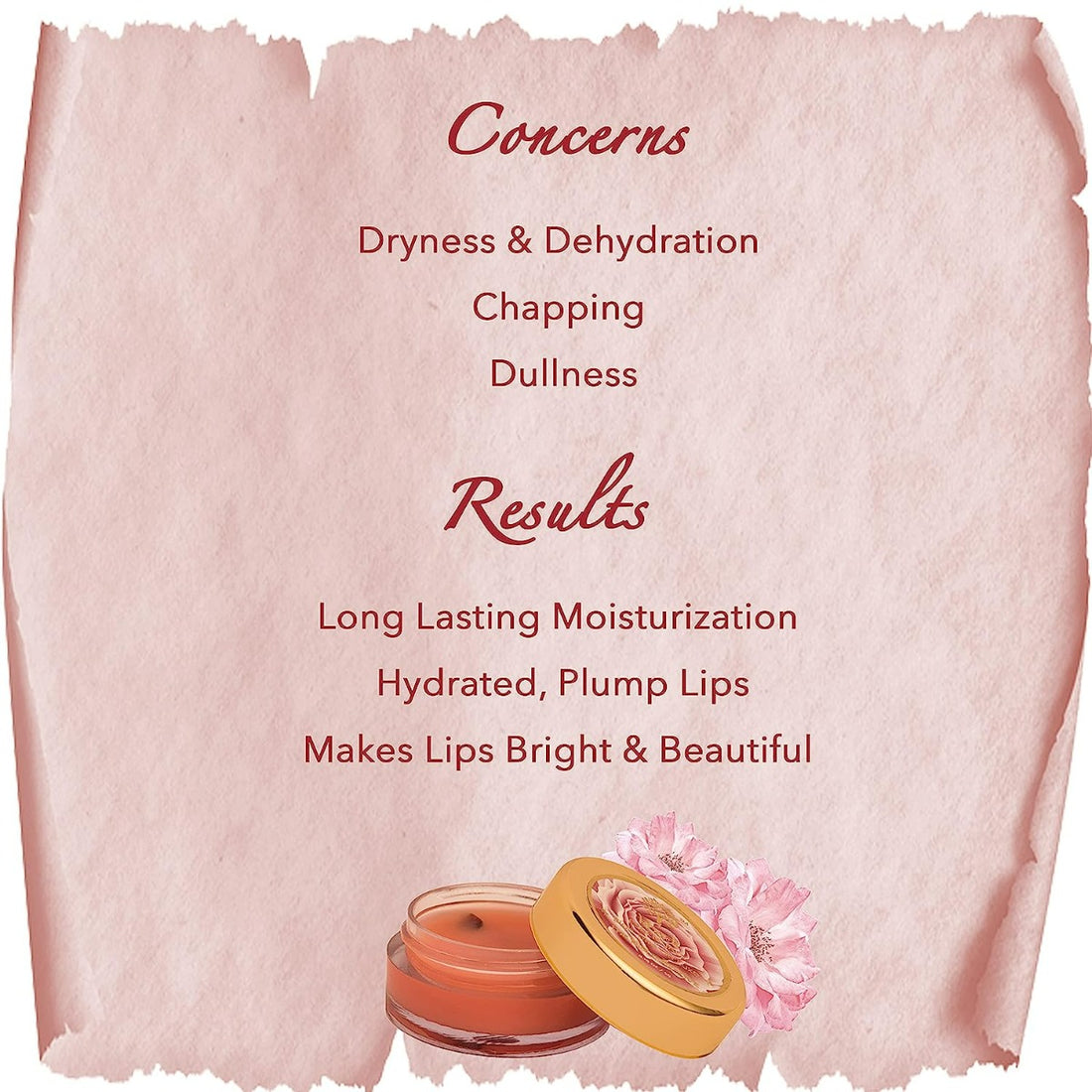 Khadi Essentials Wild Rose Lip Butter (5gm)