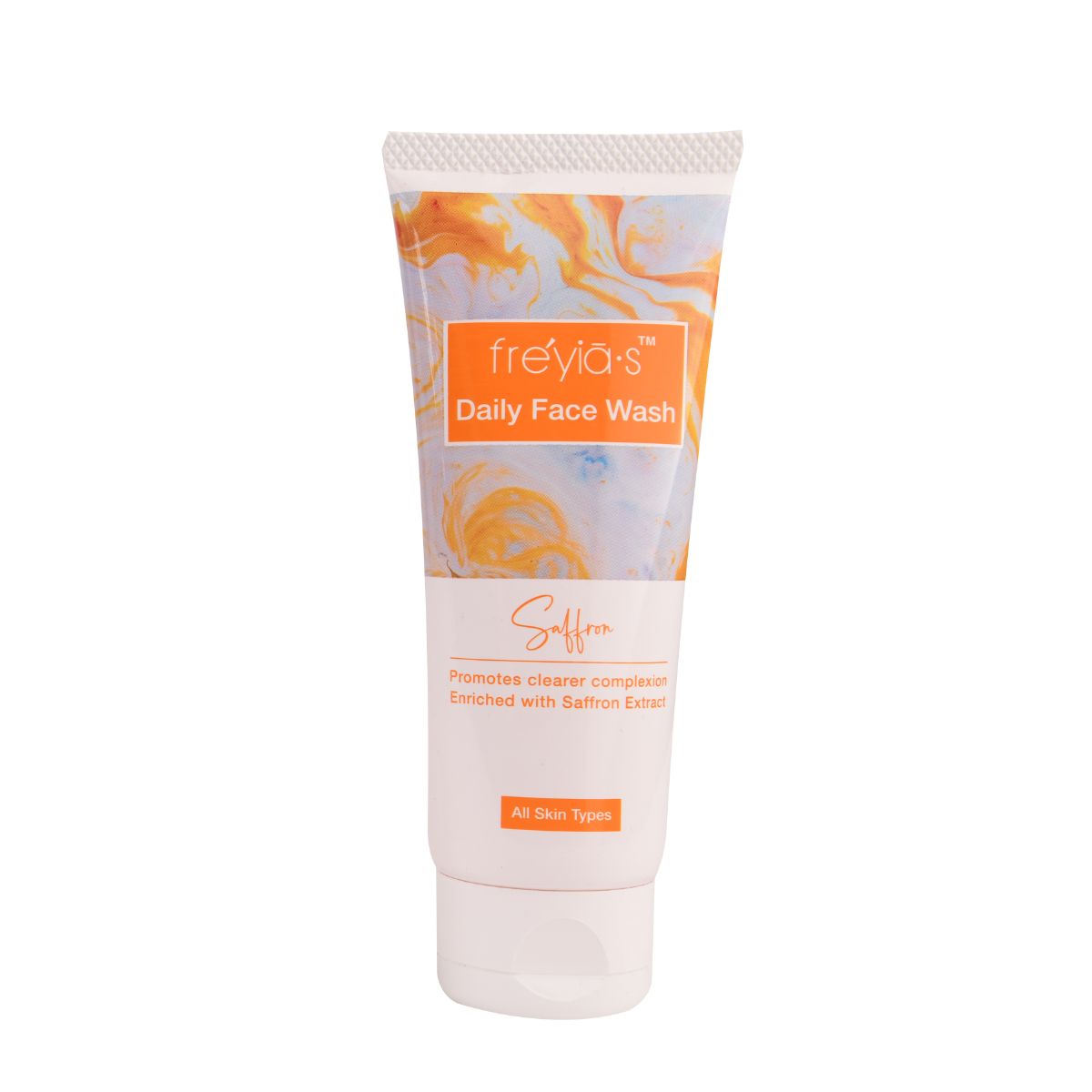 Freyias Daily Face Wash (60ml) - Saffron