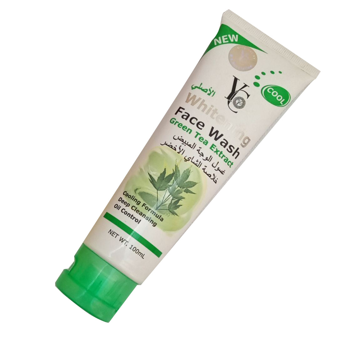 YC Whitening Face Wash with Green Tea Extract (100 ml)