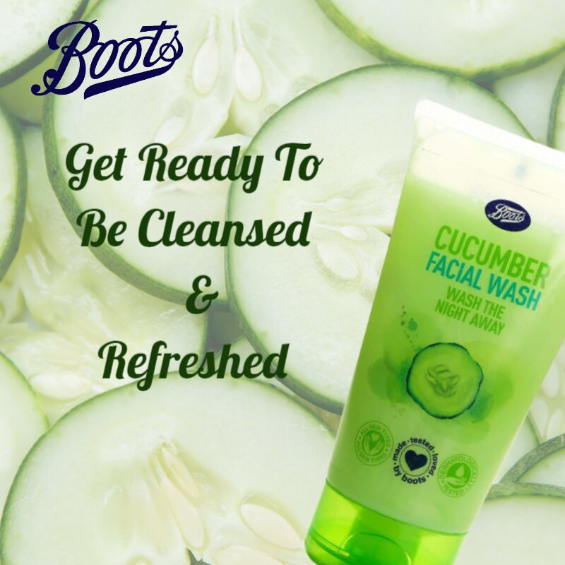 Boots Cucumber Facial Wash (150ml)