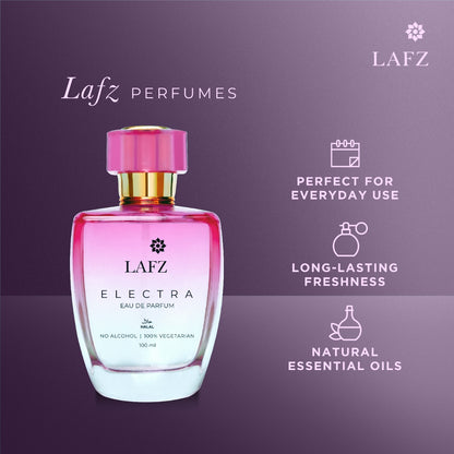 LAFZ No Alcohol Electra Eau De Parfum For Women (100ml)