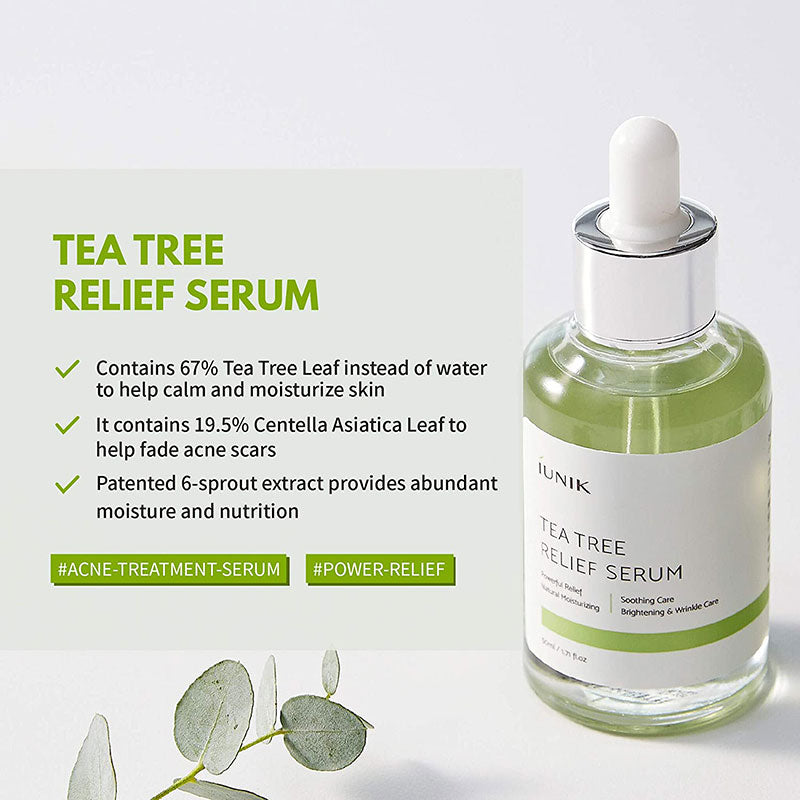 IUNIK Tea Tree Relief Serum (50ml)