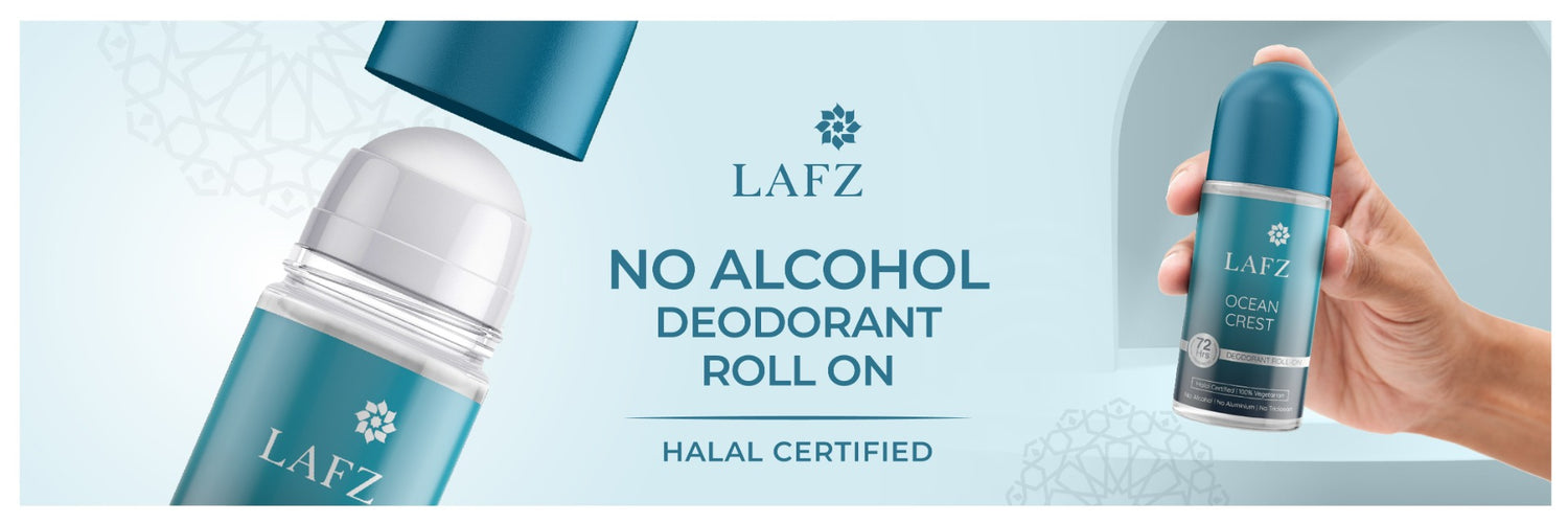 LAFZ No Alcohol Roll On Deodorant Ocean Crest for Men (50ml)