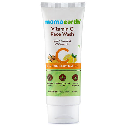Mamaearth Vitamin C Face Wash for Skin Illumination (100ml)