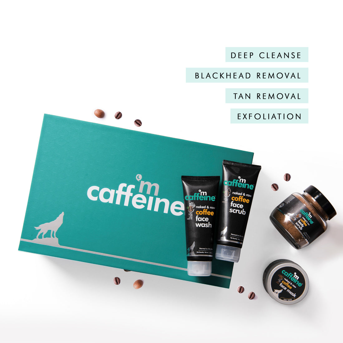mCaffeine Coffee Mood Skin Care Gift Kit