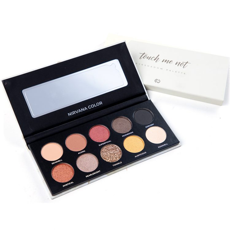 Nirvana Color Eye Shadow Palette - Touch Me Not (15gm)