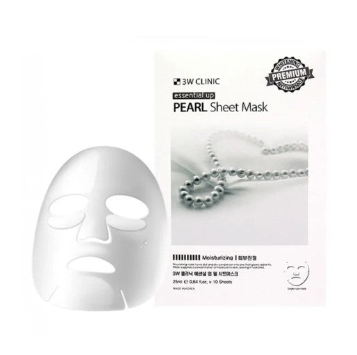 3W Clinic Essential Up Pearl Sheet Mask (25ml)