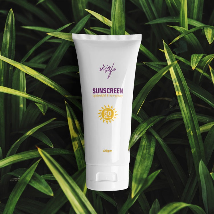 Skin Cafe Sunscreen SPF 50 PA+++ Lightweight and Non-Greasy (60ml)