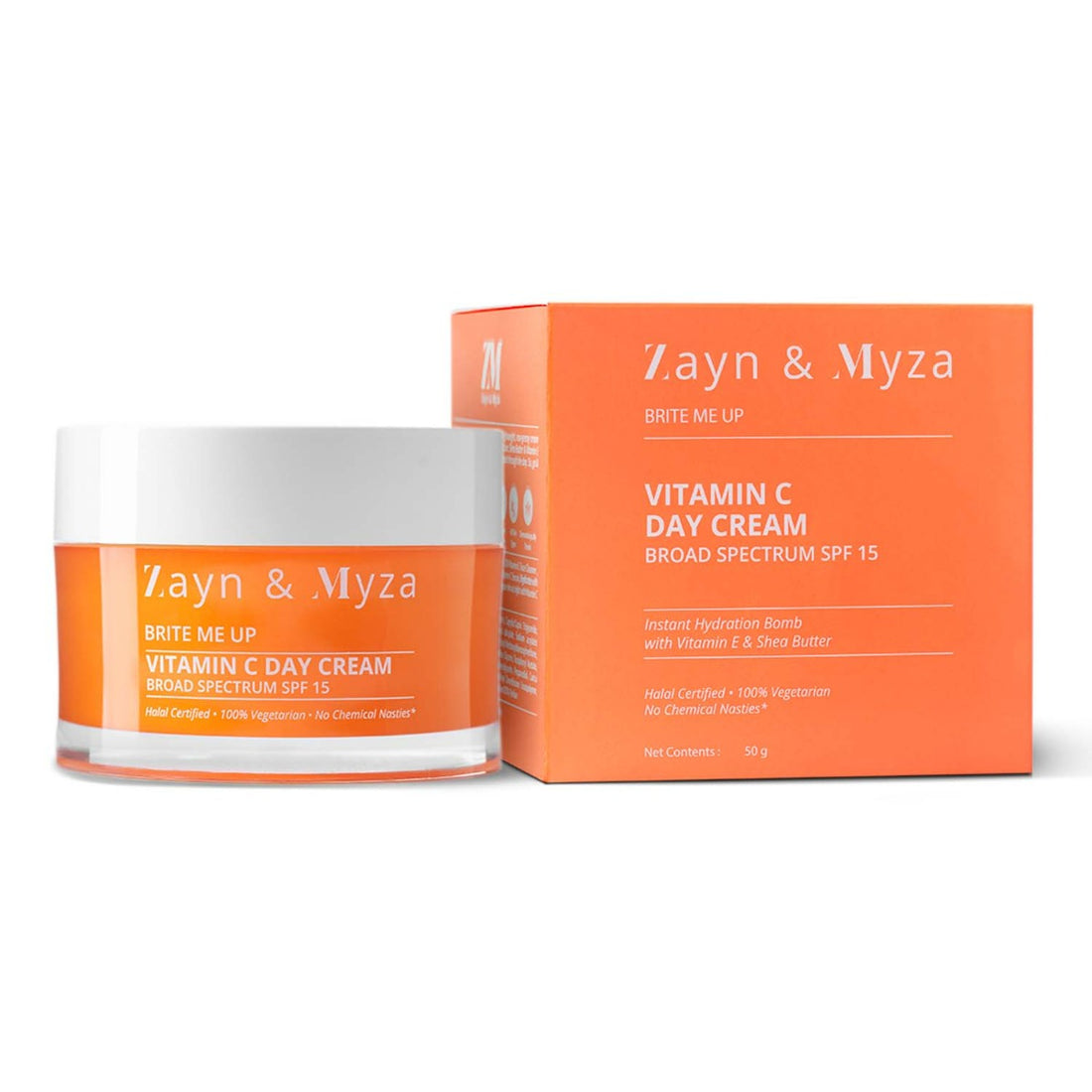 Zayn &amp; Myza Vitamin C Day Cream Broad Spectrum SPF 15 (50g)