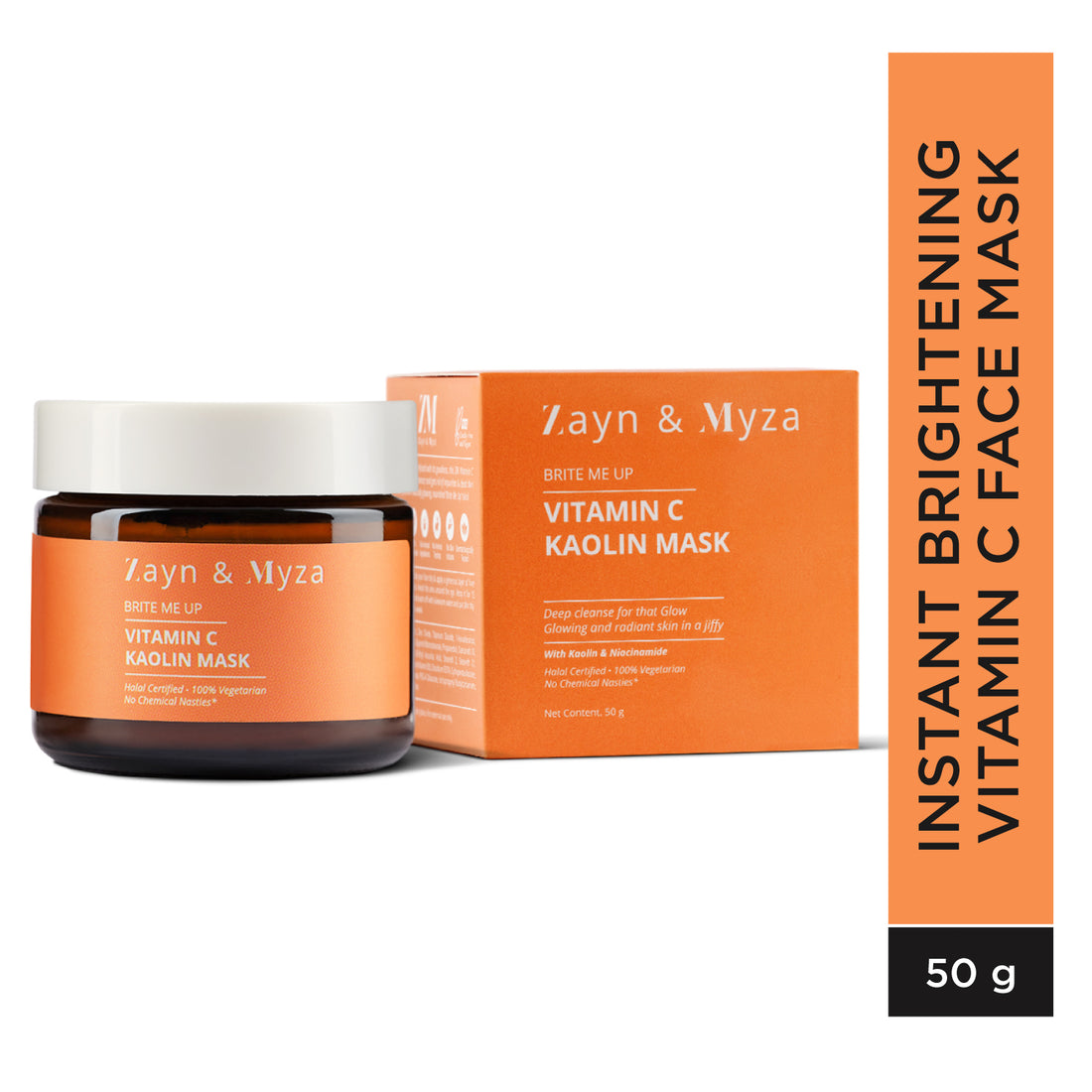 Zayn &amp; Myza Vitamin C Kaolin Face Mask (50g)