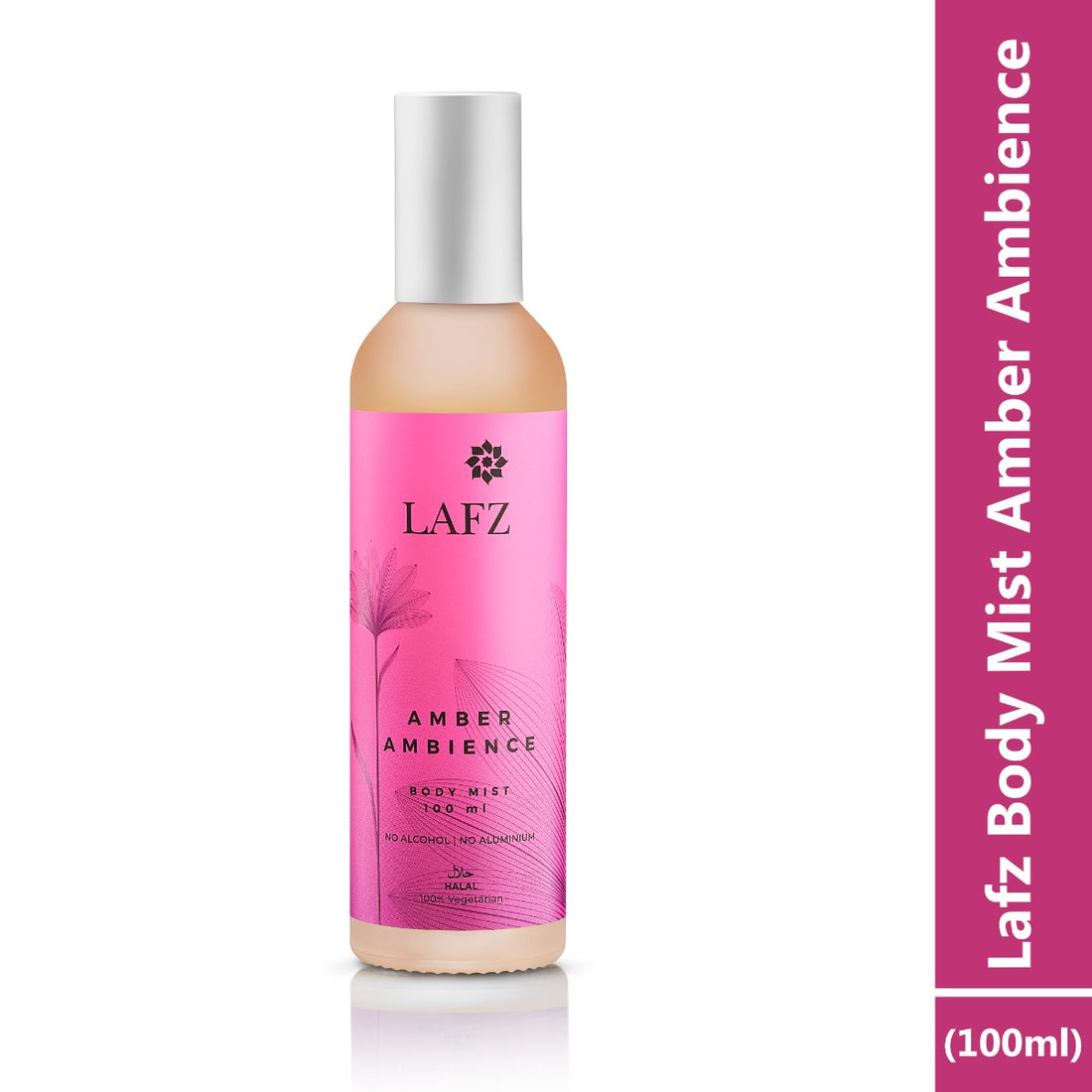 Lafz Body Mist Amber Ambience (100ml)-Alcohol free