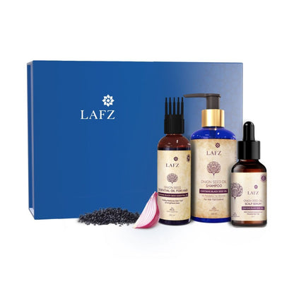 Lafz Onion Seed Oil Anti-hair fall Kit