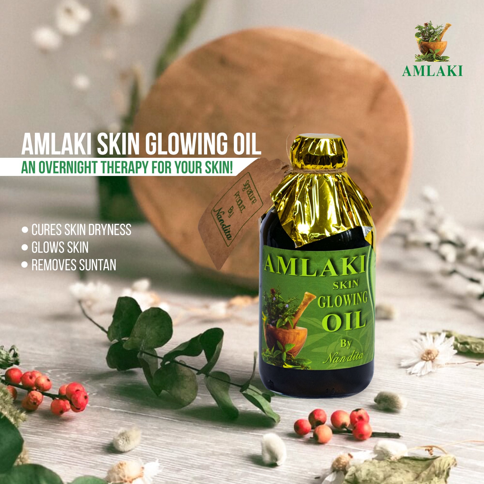 Amlaki Skin Glowing Oil (250ml)