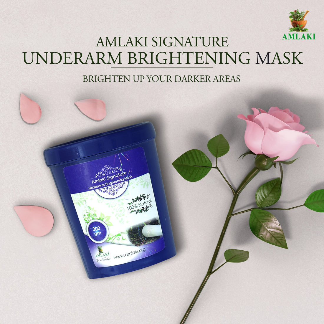 Amlaki Signature Underarm Brightening Mask (200gm)
