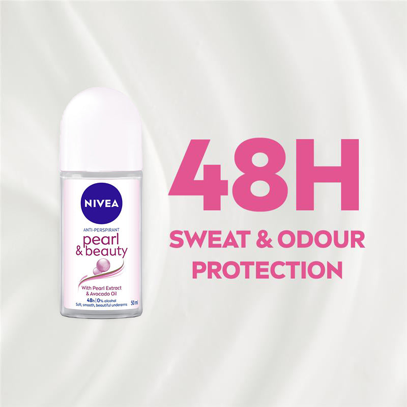 Nivea Pearl and Beauty Deodorant Roll-on (50ml)