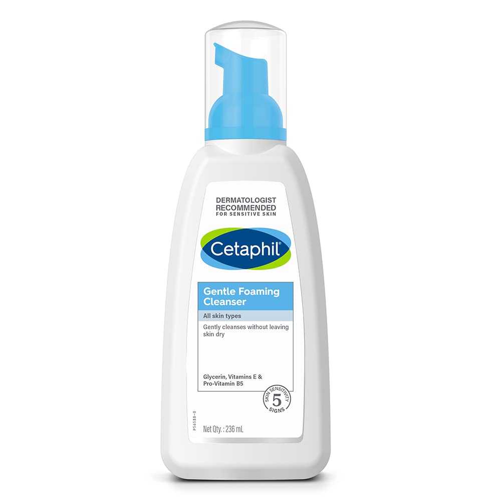 Cetaphil Gentle Foaming Cleanser for All Skin Types (236ml)