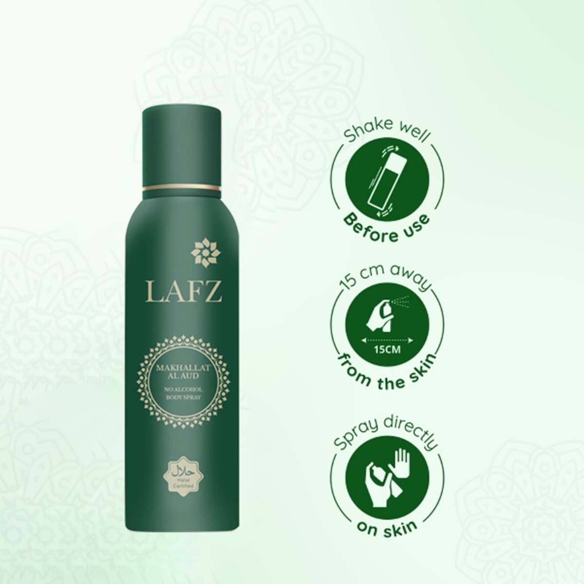 Lafz No Alcohol Perfume (160ml) - Makhallat Al Aud