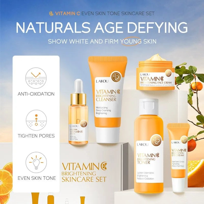 Laikou Vitamin C Skin Care Set (5Pcs)