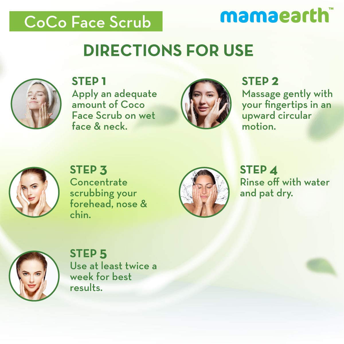Mamaearth CoCo Face Scrub (100gm) – OHSOGO