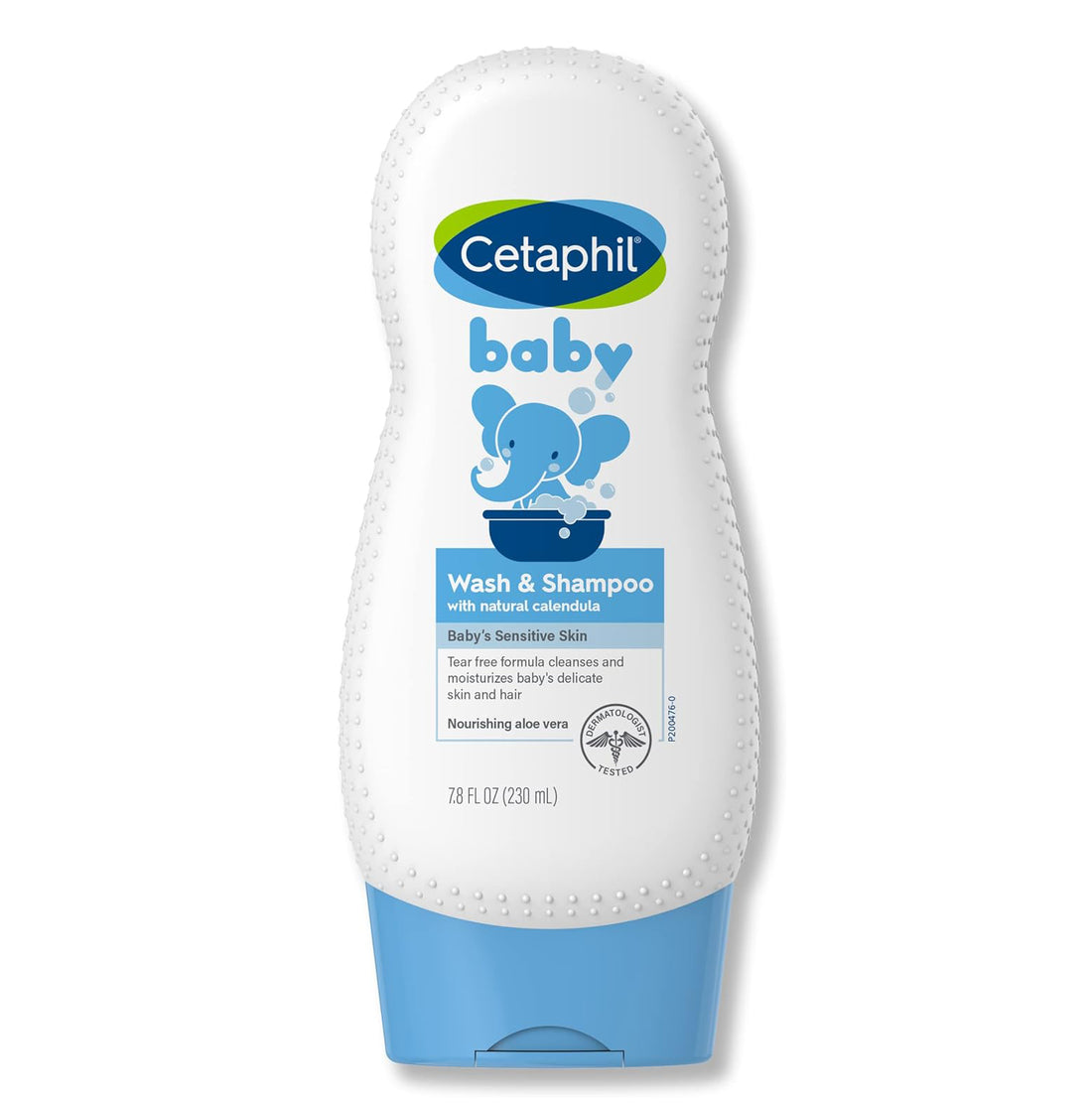 Cetaphil Baby Wash and Shampoo with Natural Calendula (230ml)