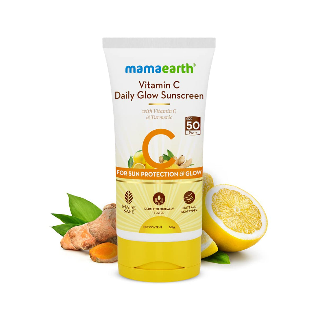 Mamaearth Vitamin C Daily Glow Sunscreen (50gm)