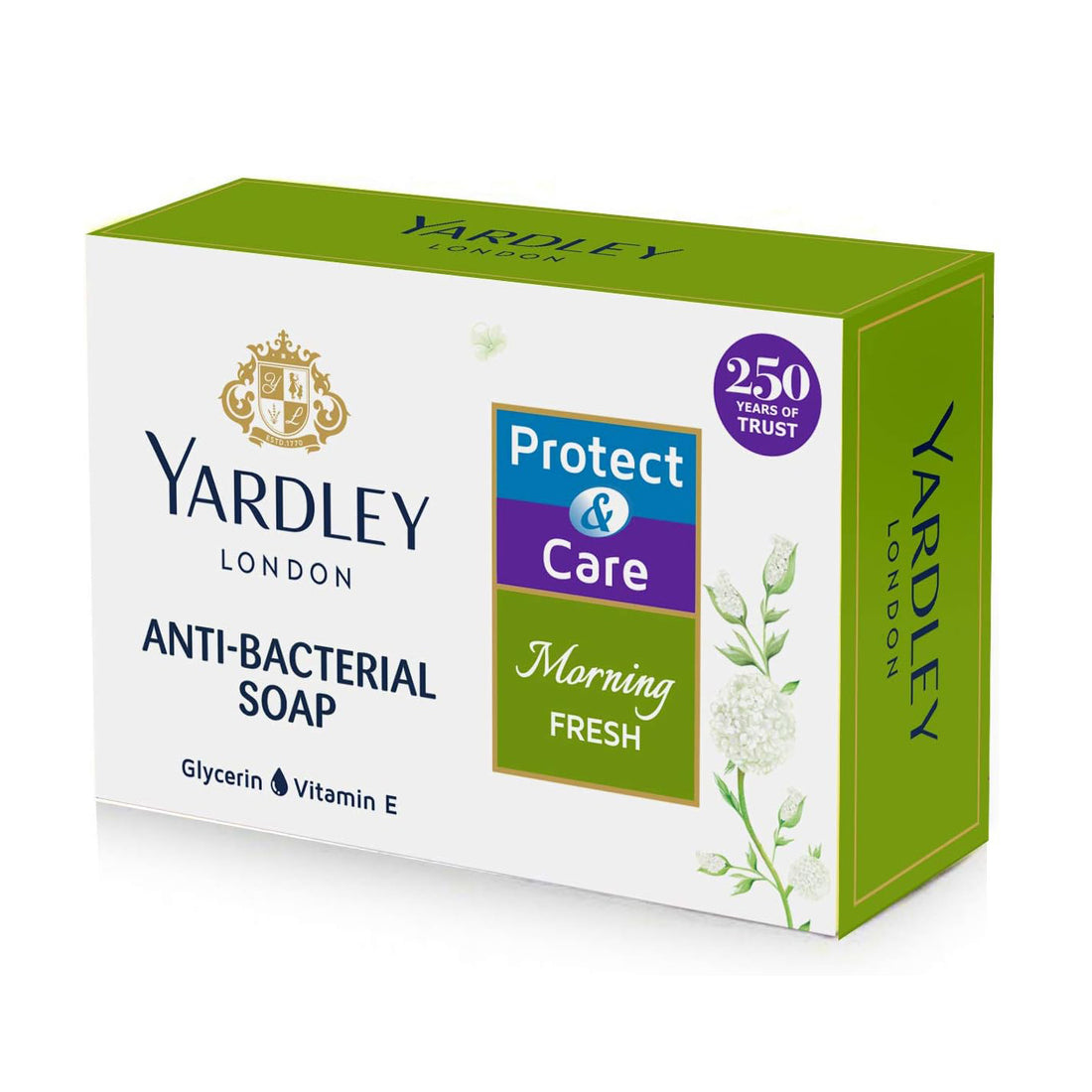 Yardley London Antibacterial Soap Morning Fresh (100gm)