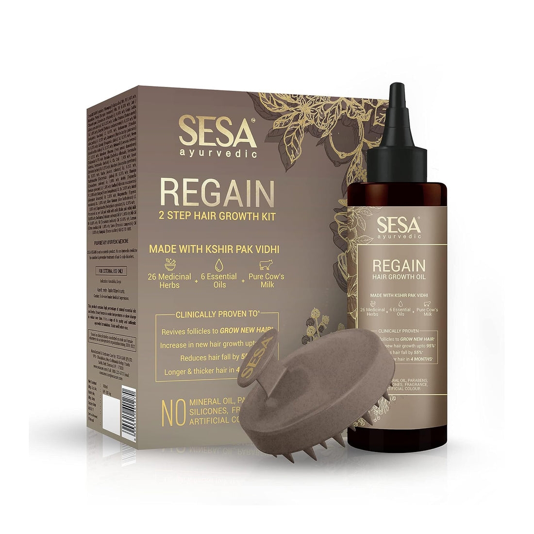 SESA Ayurvedic Regain 2 Step Hair Growth Kit (100ml)