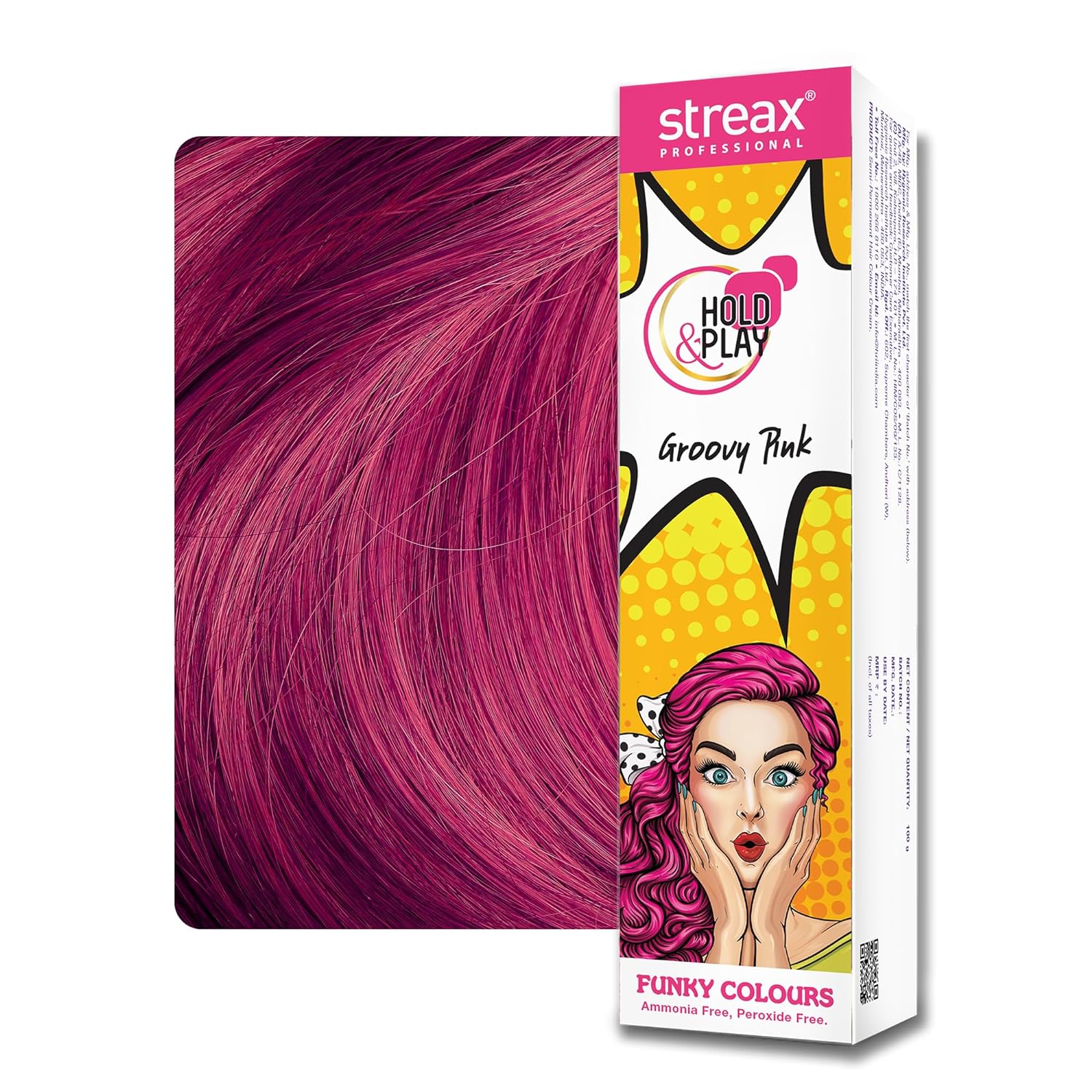 Streax Professional Hold and Play Funky Hair Colour